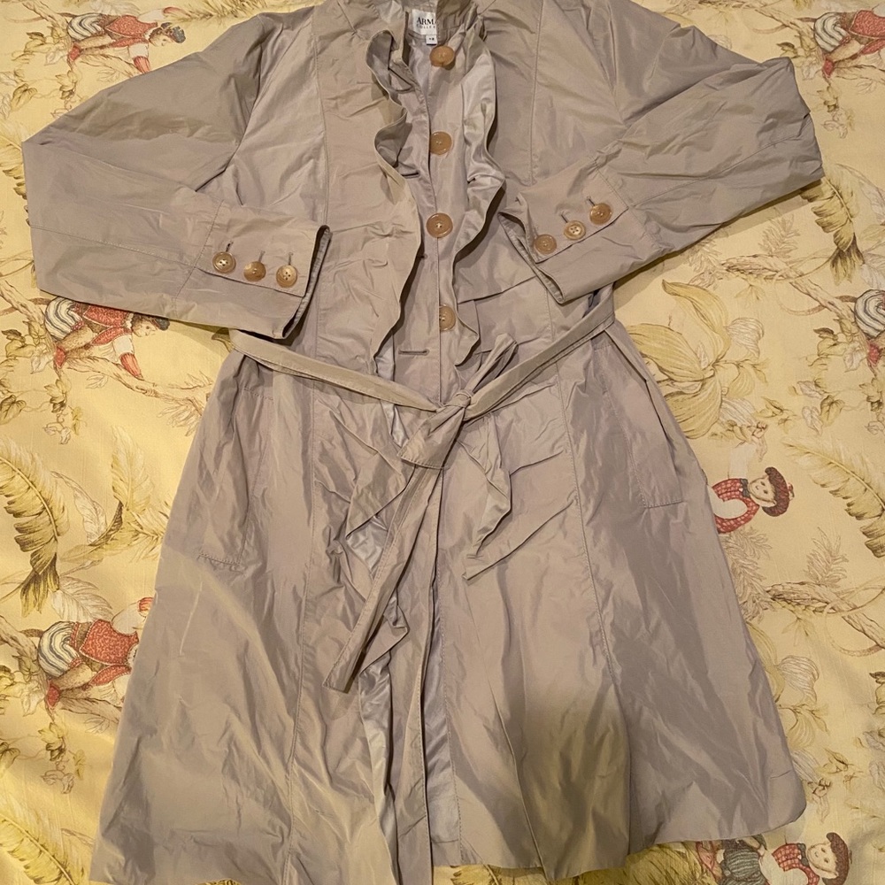 Armani rain coat